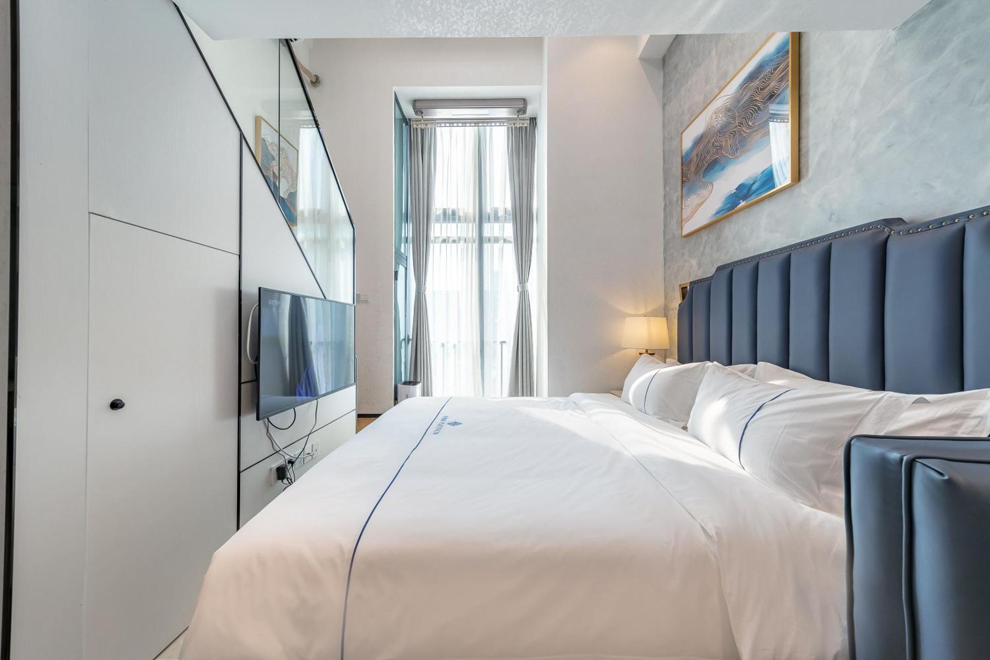 Gepai Executive Apartment - Shenzhen Futian Convention And Exhibition Center 외부 사진